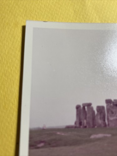Stonehenge Found Photo Photograph Snapshot Vintage Artistic Stonehenge 1960’s - Picture 5 of 12