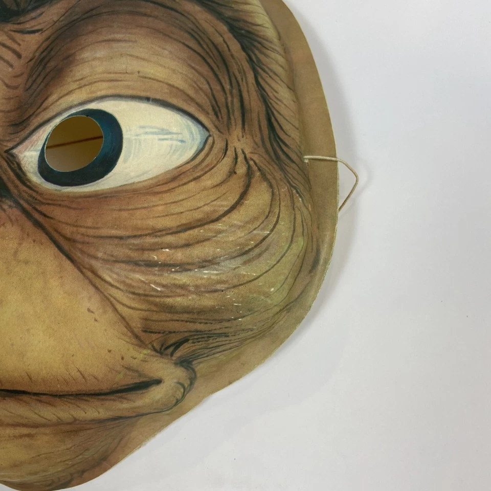 Vintage 1980s E.T. Halloween Mask – Plastic Costume – Rare Collectible - Image 2 of 4