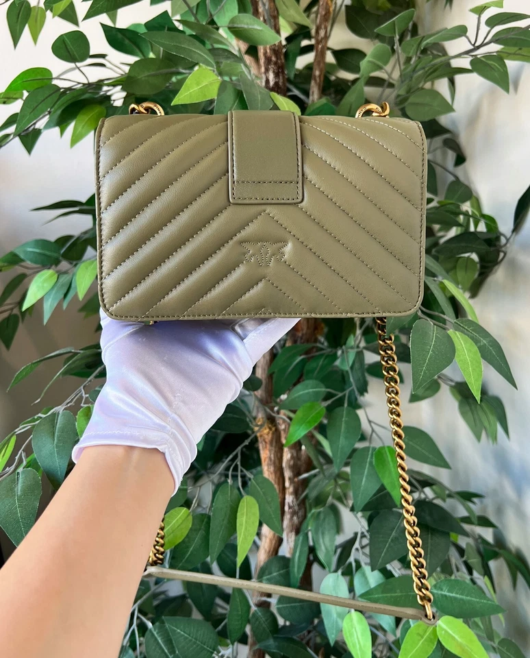 [全新]Pinko Love 迷你图标雪佛龙 Cl 1P22UA03Z — 第 2/4 张图片