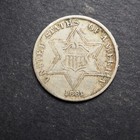 1861 ** SILVER  3 CENT ***NICE COIN!*** FREE SHIPPING! M7067