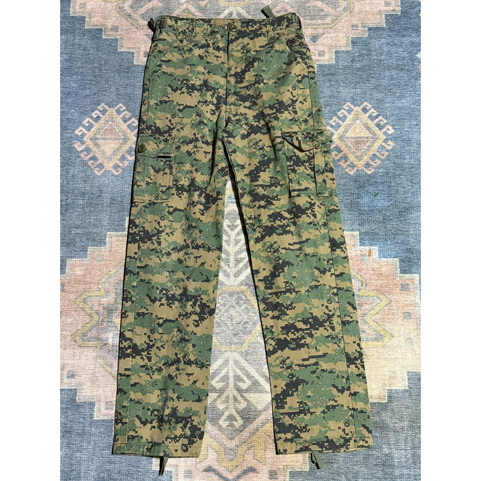Camo Cargo Pants Military Tactical Outdoor Trousers for Men Size Small-image
