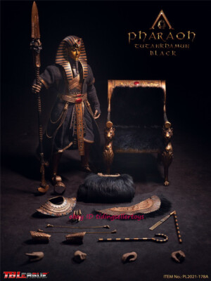 TBLeague Pharaoh Tutankhamun - Black 1/6 Scale Action Figure IN