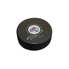 PAVEL FRANCOUZ Signed Colorado Avalanche Puck (Exact Photo Shown) - 00527