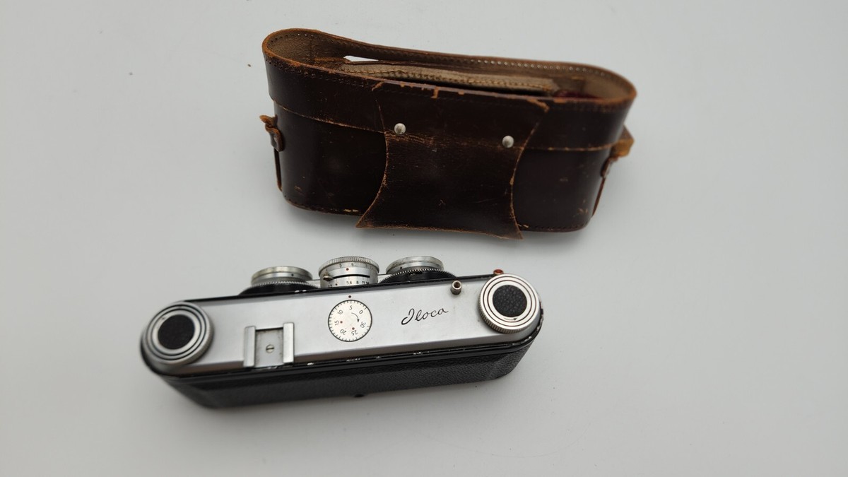 Vintage Iloca Stereo II Camera w/ Hamburg Jlitar 35mm F3.5 Lenses