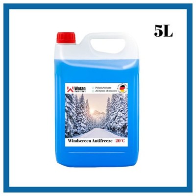 Qualité allemande ! Nettoyant vitres d'hiver Wotan -20 °C - 5L