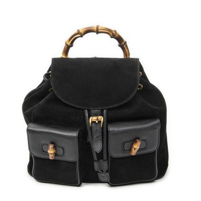 Gucci Large Bamboo Backpack   Rucksack