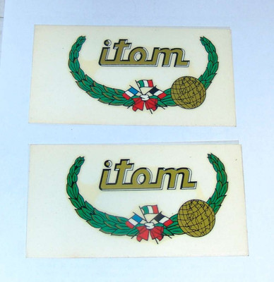 Paire De Stickers Adhésifs à Sec Itom Astor - Référence AD770044 - Neufs - Origine Italie
