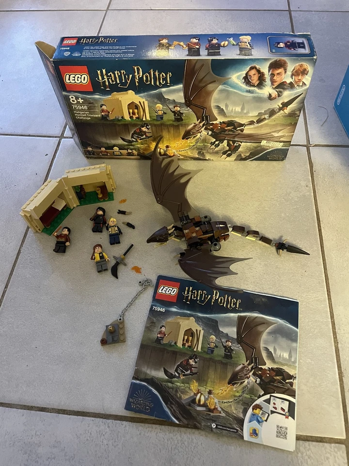 LEGO Harry Potter 75946 Hungarian Horntail Triwizard Challenge, photo 1 sur 5