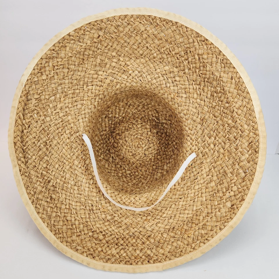 Chapéu de Sol "Mãe Natureza" Tecido Exclusivo 15" Ninho de Pássaro Ovo Borboletas Flores Penas - Imagem 4 de 4