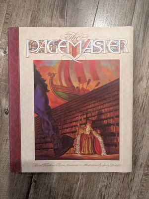 #ad SIGNED Pagemaster by David Kirschner 1993 Hardcover $30.00