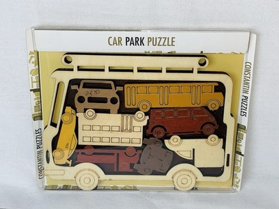 Constantin Puzzles Car Park Wooden Packing Puzzle Brain Teaser Jean Claude