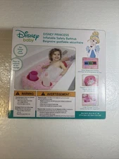 Disney Baby Princess Inflatable Safety Bathtub with Water Temperature Display