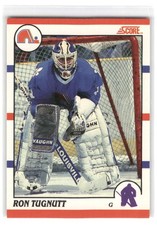 Ron Tugnutt 1990-91 Score Canadian HOCKEY #126 Quebec Nordiques