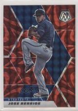 2021 Panini Mosaic Reactive Red Mosaic Prizm Jose Berrios #184 n1u