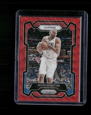 2023-24 Panini Prizm #262 Nicolas Batum Prizms Red Wave