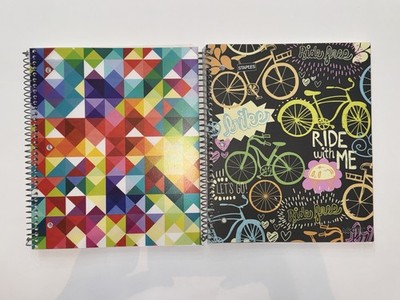 NEW One Subject Notebooks Set Of 6 Multi Color