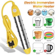 Electric Immersion Water Heater 2500W Portable Suspension Bath Hot Fast Boiler