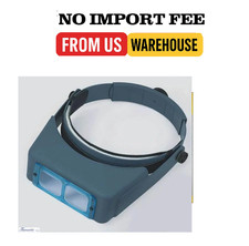 Donegan OptiVISOR  Binocular Headband Magnifier DA-10, 3-1/2X,4" WITH GLASS LENS