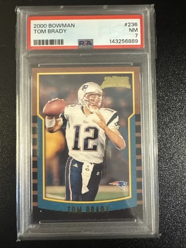 2000 Bowman Tom Brady #236 (RC) PSA 7