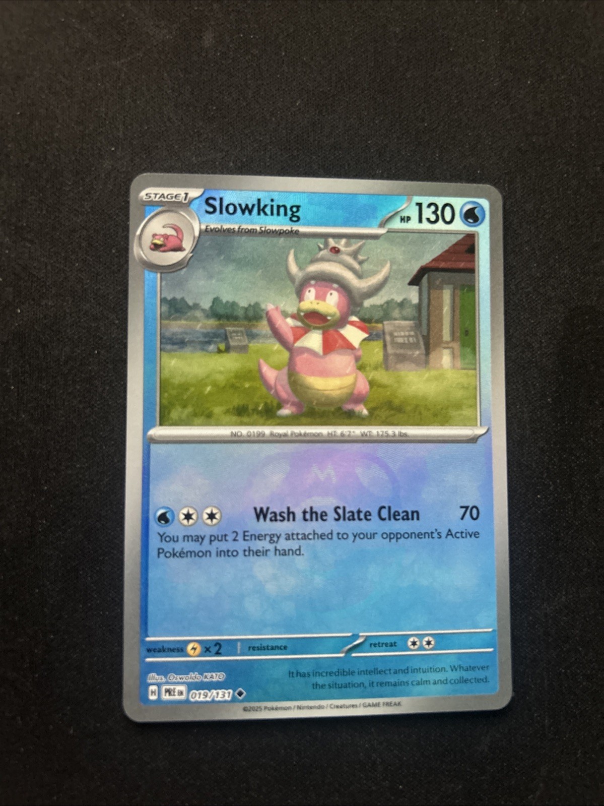 Slowking Master Ball Pattern (019/131) - Prismatic Evolutions - Pokémon TCG -NM