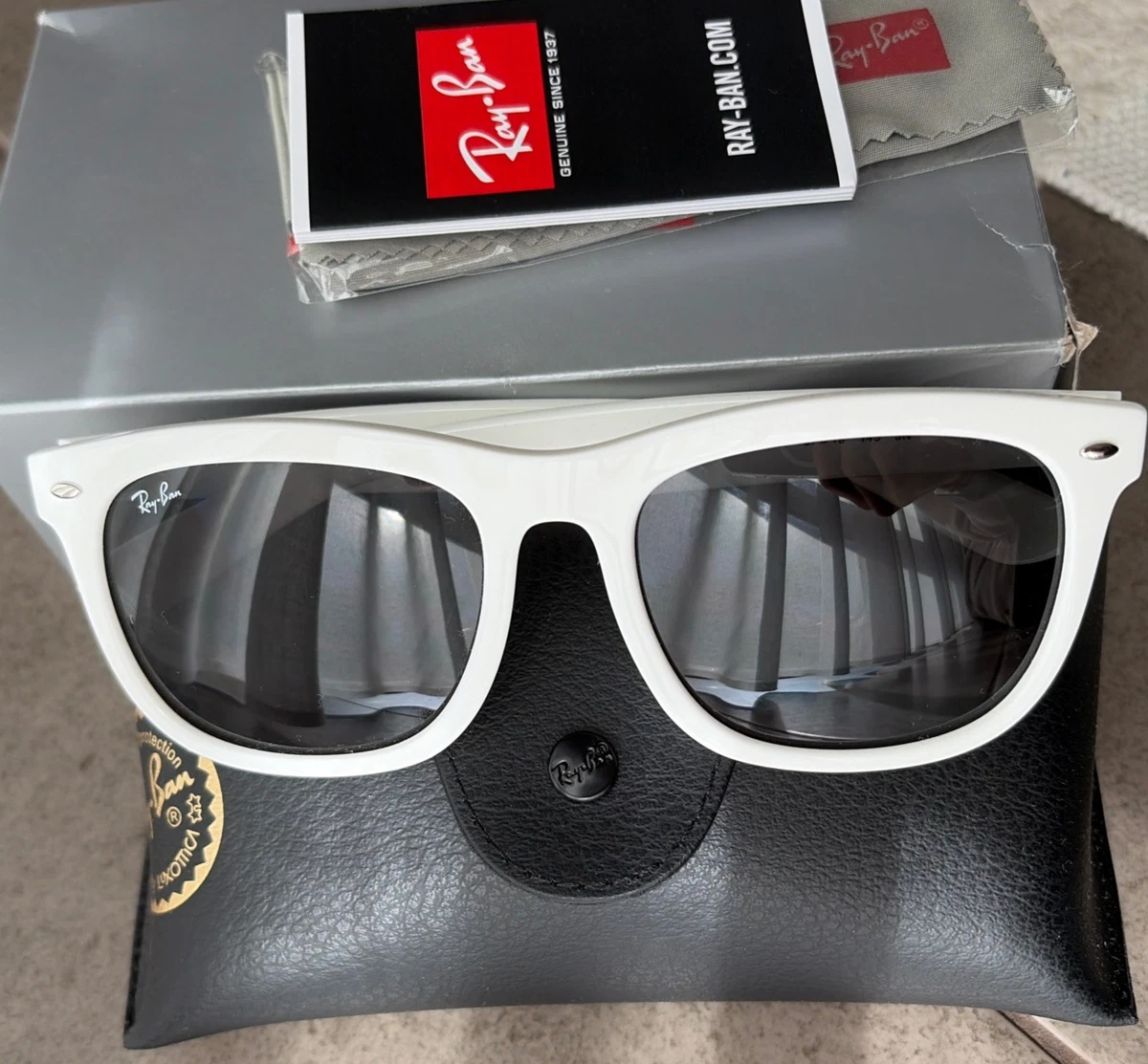 ray ban white products for sale | eBay display picture 1