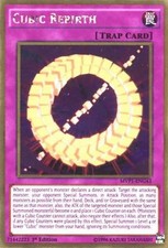 Cubic Rebirth - MVP1-ENG43 - Gold Rare - 1st Edition - YuGiOh