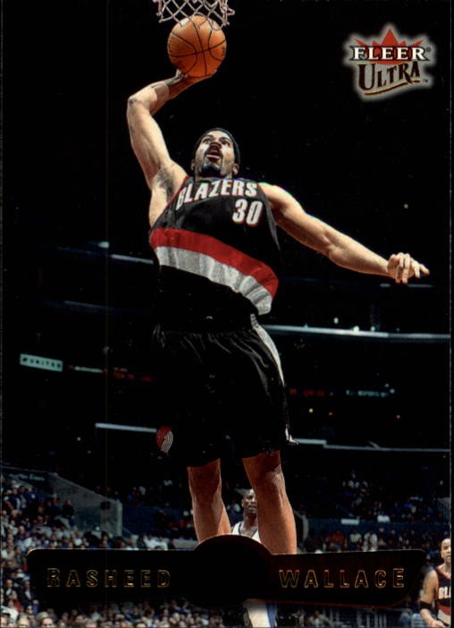 2001-02 Ultra #131 Rasheed Wallace - BSK