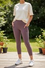Halara S Ankle Length Mauve High Waisted Pocket Leggings NWT Yoga Pants — photo 1