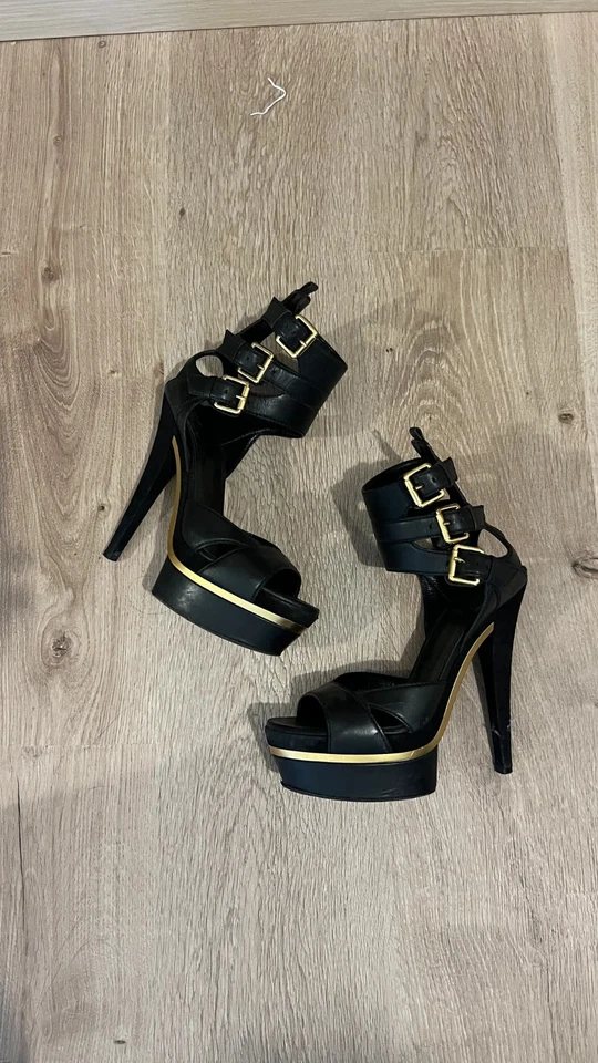 GUCCI Iman Sandal S/S 2009 by Frida Giannini -size 40 EU - Photo 2/4