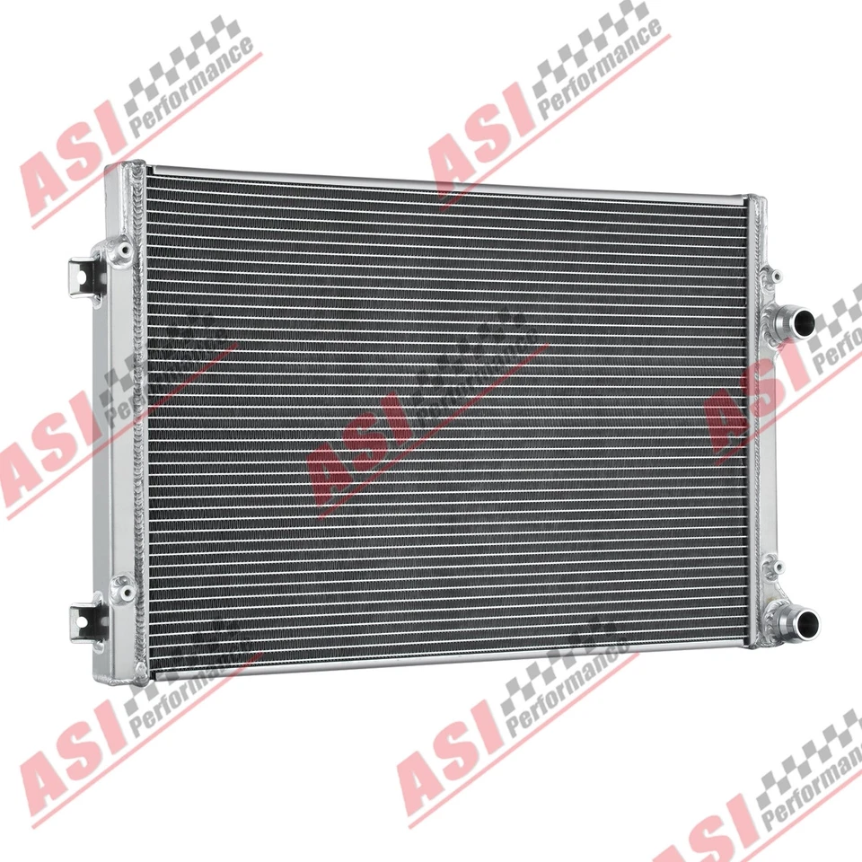 Radiador de 2 filas para Audi TT TTS Quattro 2009-15/09-13 Audi A3/08-16 VW Jetta 2,0 L Foto 3 de 4