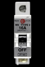 BILL 16 AMP TYPE 2 M9 MCB CIRCUIT BREAKER 2T161