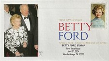 AFDCS 5852 Betty Ford 1st Lady Rancho Mirage CA Digital Color Postmark 