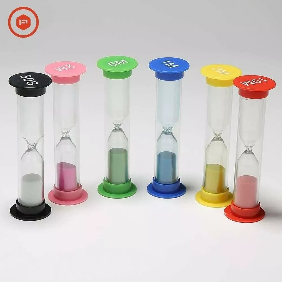 Sand Timer for Kids-Colorful and Attractive-Easy to Operate Visual Tool ...