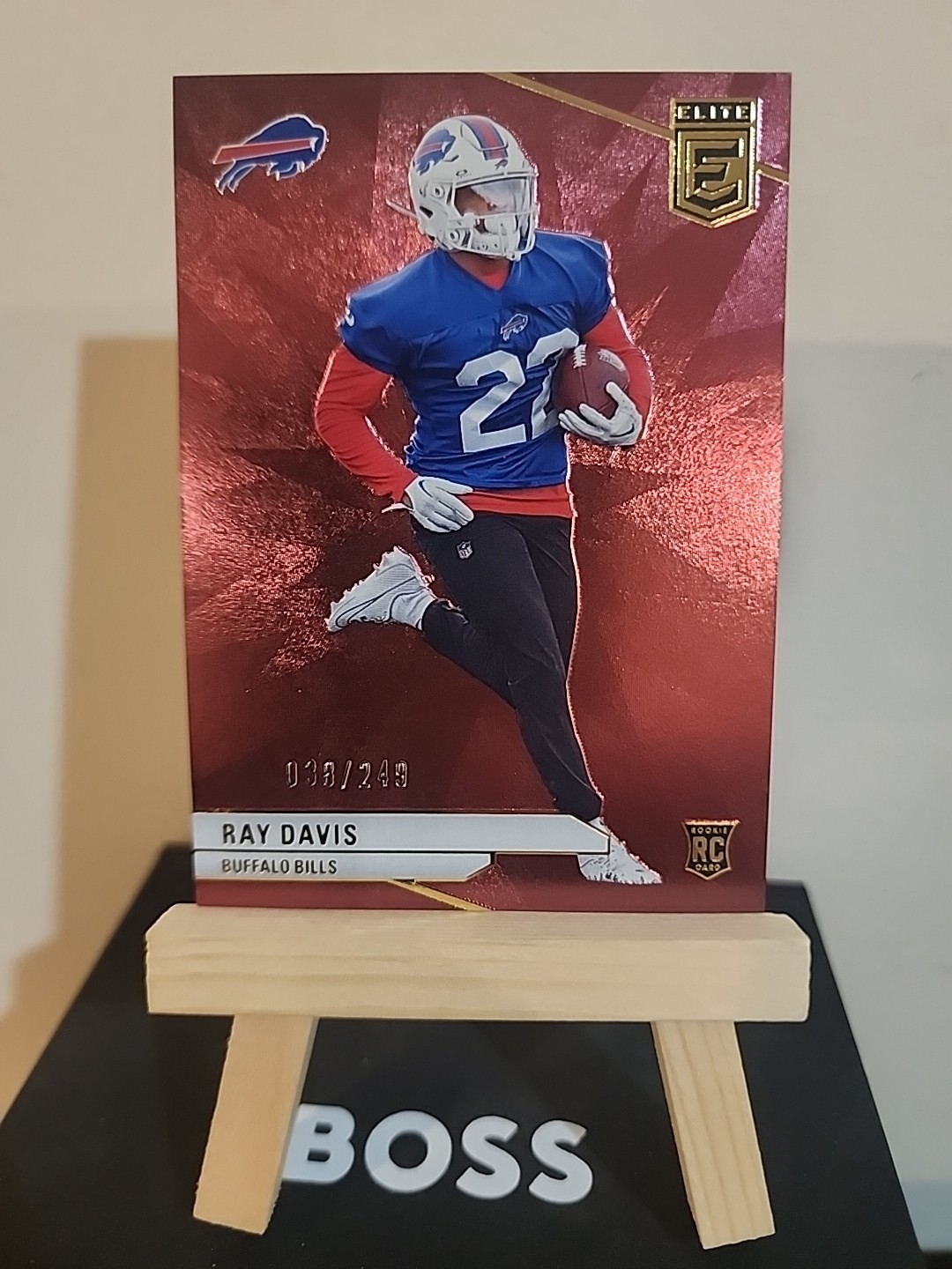 2024 Panini Donruss Elite - Rookies Ray Davis #154 Maroon /249 (RC)