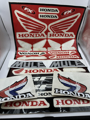 Honda FX Factory CRF Sticker Kit & Mule Decals 