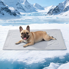 Cooling Blanket for Dogs  Cats, Washable Soft Pet Mat, Gray, 29x40 Inches