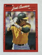 1990 Donruss - #125 - Jose Canseco - Oakland Athletics