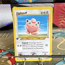 Pokémon TCG Jigglypuff 44/105 Neo Destiny Uncommon 1st Edition 2000 50HP on eBay