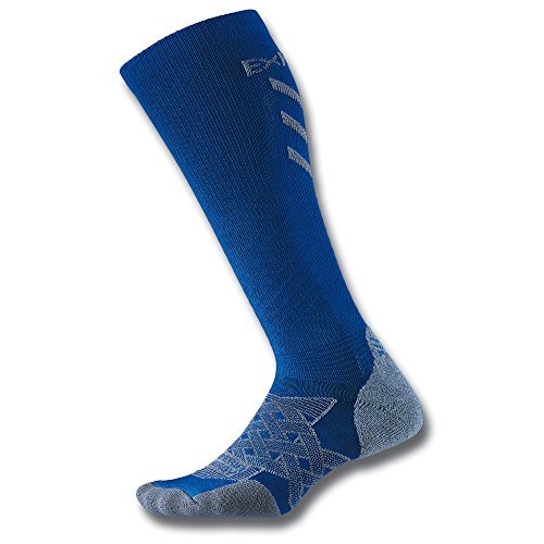 Thorlos Unisex Experia ENERGY Running Light Cushion Over-Calf Compression Socks - Picture 1 of 1
