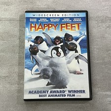 Happy Feet DVD, 2007, Widescreen Family Animated