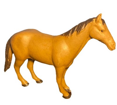 VINTAGE Horse Toy Figure - 2006 Bruder Toys Brown Model, Made In Germany 6.5''