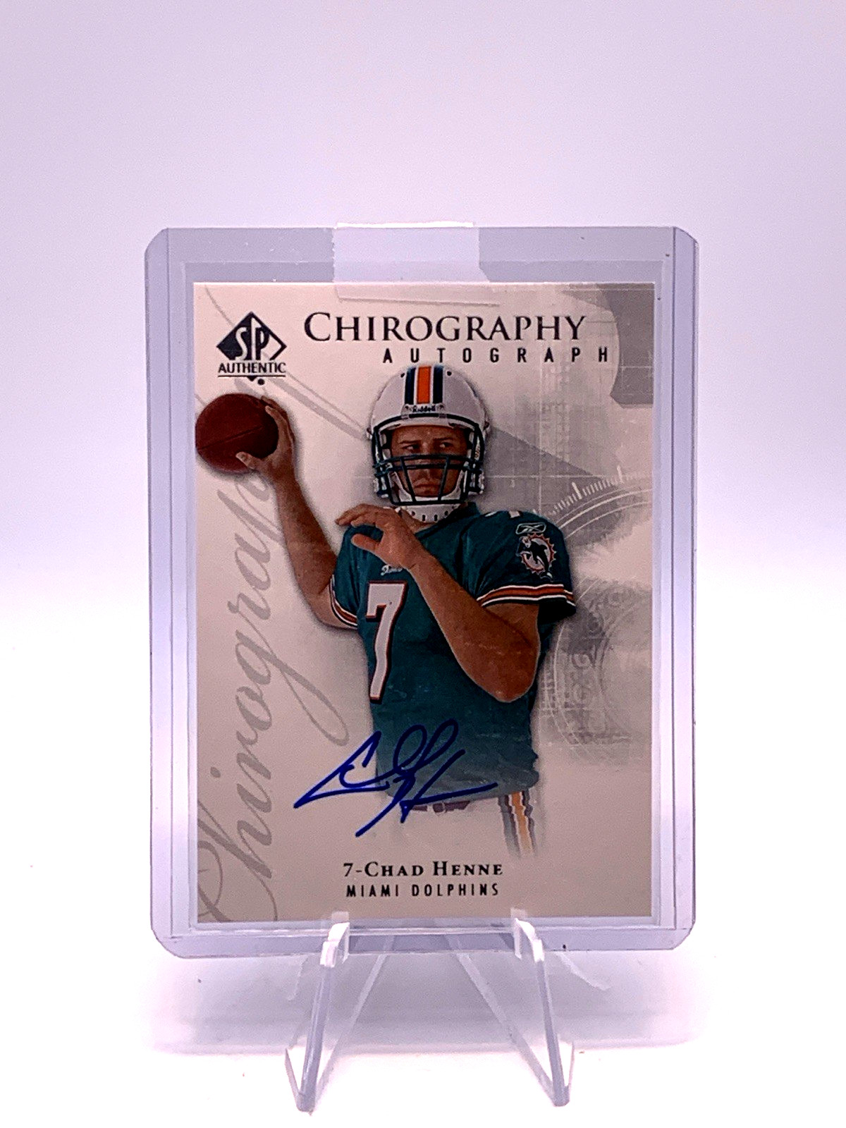 Chad Henne SP Authentic Chirography #CHCH Base