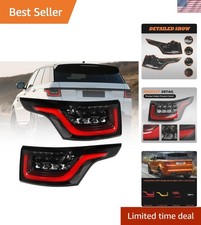 Pair Tail Lights Assembly w/Bulbs Compatible with Range Rover Sport 2014-2018...