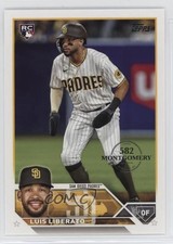 2023 Topps Complete Set 582 Montgomery Club Luis Liberato #659 7k6