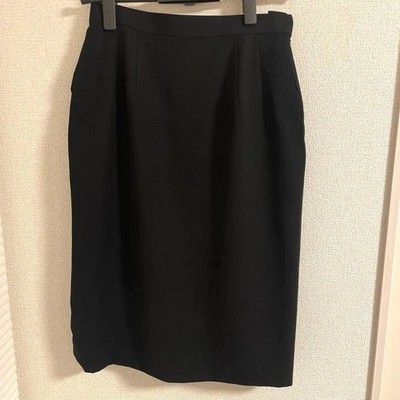 CHRISTIAN DIOR ready-to-wear wool skirt black M F/S from Japan
