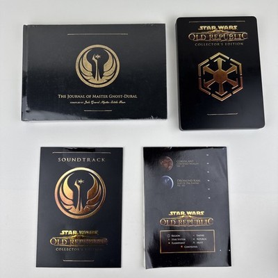 Star Wars: Old Republic Collector's Ed. Steelbook Soundtrack Map Journal w/ CODE
