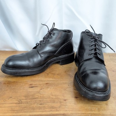 Premiata Chunky Black Leather Ankle Boots UK 10