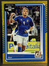 2025-26 Donruss Road To FIFA World Cup Italy Mateo Retegui Gold Foil #1/10
