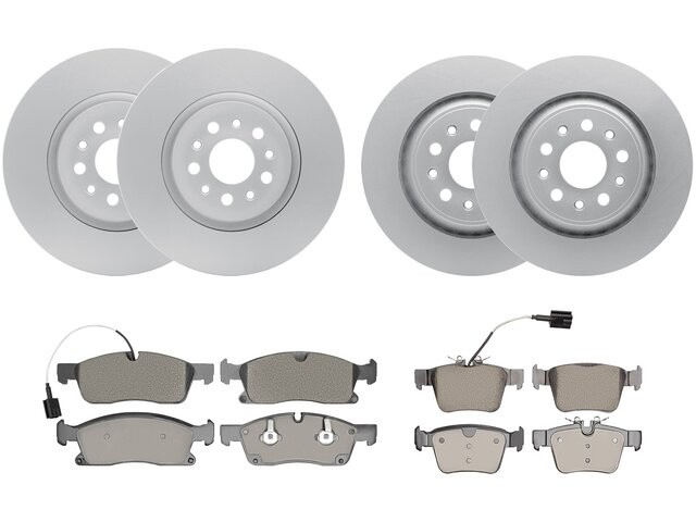 For Maserati Levante Brake Pad and Rotor Kit Dynamic Friction 93549KBXX