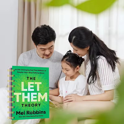 The Let Them Theory By Mel Robbins, Paperback.....
